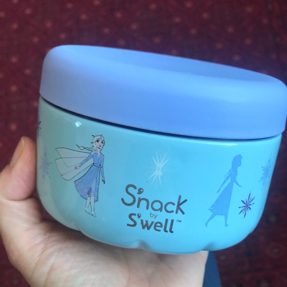 S’well swell frozen Disney Elsa snack container insulated children kids